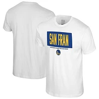 Unisex Stadium Essentials White Golden State Warriors Crossbar T-Shirt