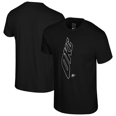 Men's Stadium Essentials Black Oklahoma City Thunder Mono Element T-Shirt