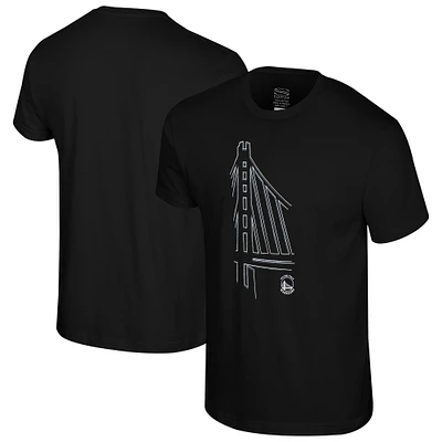 Unisex Stadium Essentials Black Golden State Warriors Mono Element T-Shirt