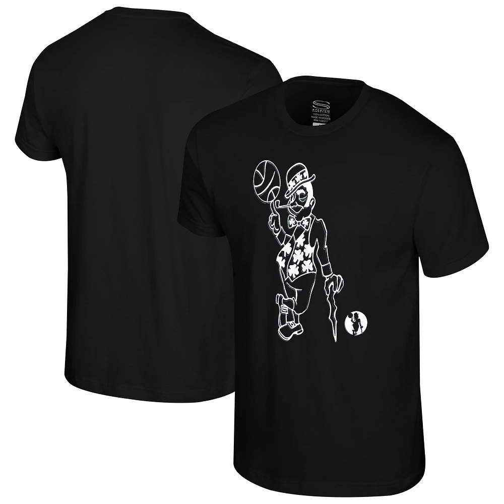 Unisex Stadium Essentials Black Boston Celtics Mono Element T-Shirt
