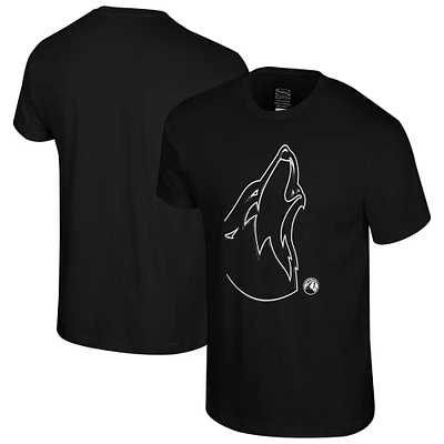 Unisex Stadium Essentials Black Minnesota Timberwolves Mono Element T-Shirt