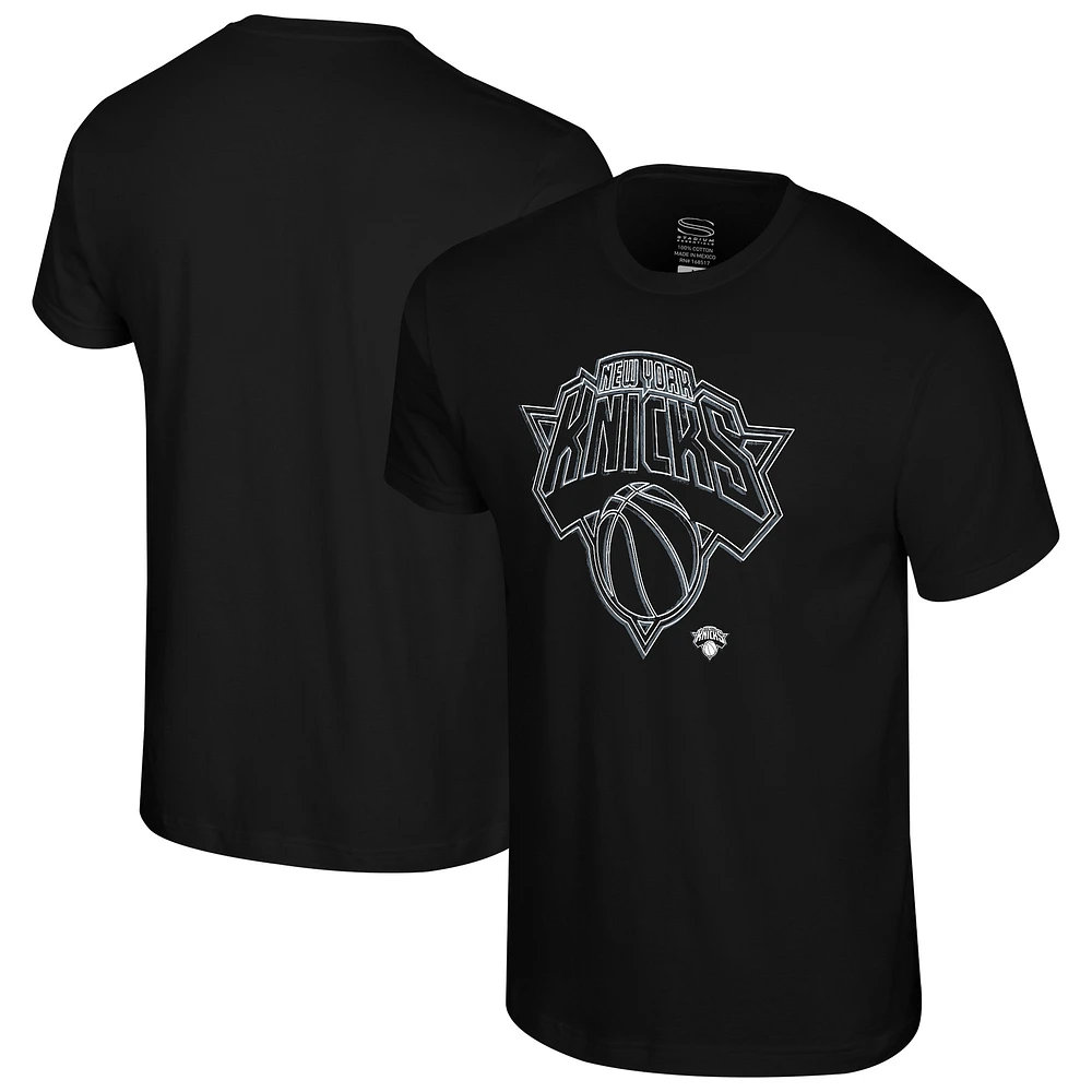 Unisex Stadium Essentials Black New York Knicks Mono Element T-Shirt