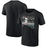 Men's Eugenio Suárez Black Arizona Diamondbacks Micro Moments Name & Number T-Shirt