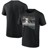 Men's Eugenio Suárez Black Arizona Diamondbacks Micro Moments Name & Number T-Shirt