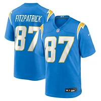 Men's Nike Dez Fitzpatrick  Powder Blue Los Angeles Chargers Team Game Jersey