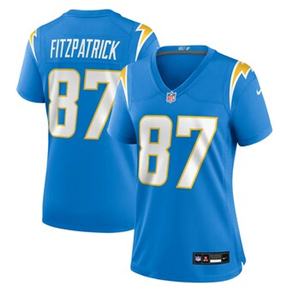Women's Nike Dez Fitzpatrick  Powder Blue Los Angeles Chargers Team Game Jersey