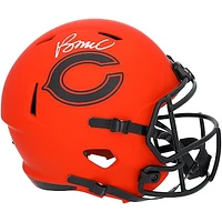 Rome Odunze Chicago Bears Autographed Riddell Rave Speed Replica Helmet