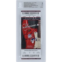 Ronald Acuña Jr. Atlanta Braves First Career All-Star Game Beckett Fanatics Witnessed Authenticated 5/10 Ticket from July 9, 2015 with "1st Career ASG" Inscription