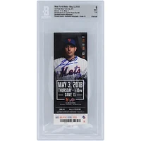 Ronald Acuña Jr. Atlanta Braves Career Home Run #2 Beckett Fanatics Witnessed Authenticated 9/10 Ticket from May 8, 2018 with "2nd Career HR" Inscription