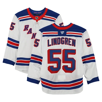 Ryan Lindgren New York Rangers Game-Used #55 Set 3 Jersey from the 2024-25 NHL Season