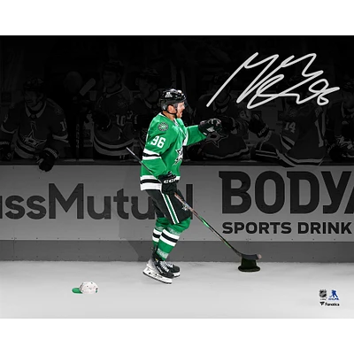 Mikko Rantanen Dallas Stars Autographed 16" x 20" 2025 Stanley Cup Playoffs First Round Game 7 Hat Trick Celebration Photograph