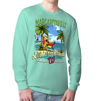 Men's Margaritaville  Mint Washington Nationals Livin' for the Weekend Long Sleeve T-Shirt