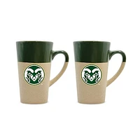 Colorado State Rams 16oz. Two-Pack Ceramic Mug Set