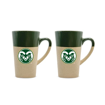 Colorado State Rams 16oz. Two-Pack Ceramic Mug Set