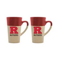 Rutgers Scarlet Knights 16oz. Two-Pack Ceramic Mug Set