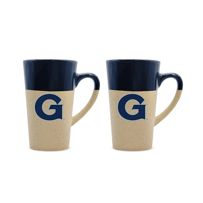 Georgetown Hoyas 16oz. Two-Pack Ceramic Mug Set