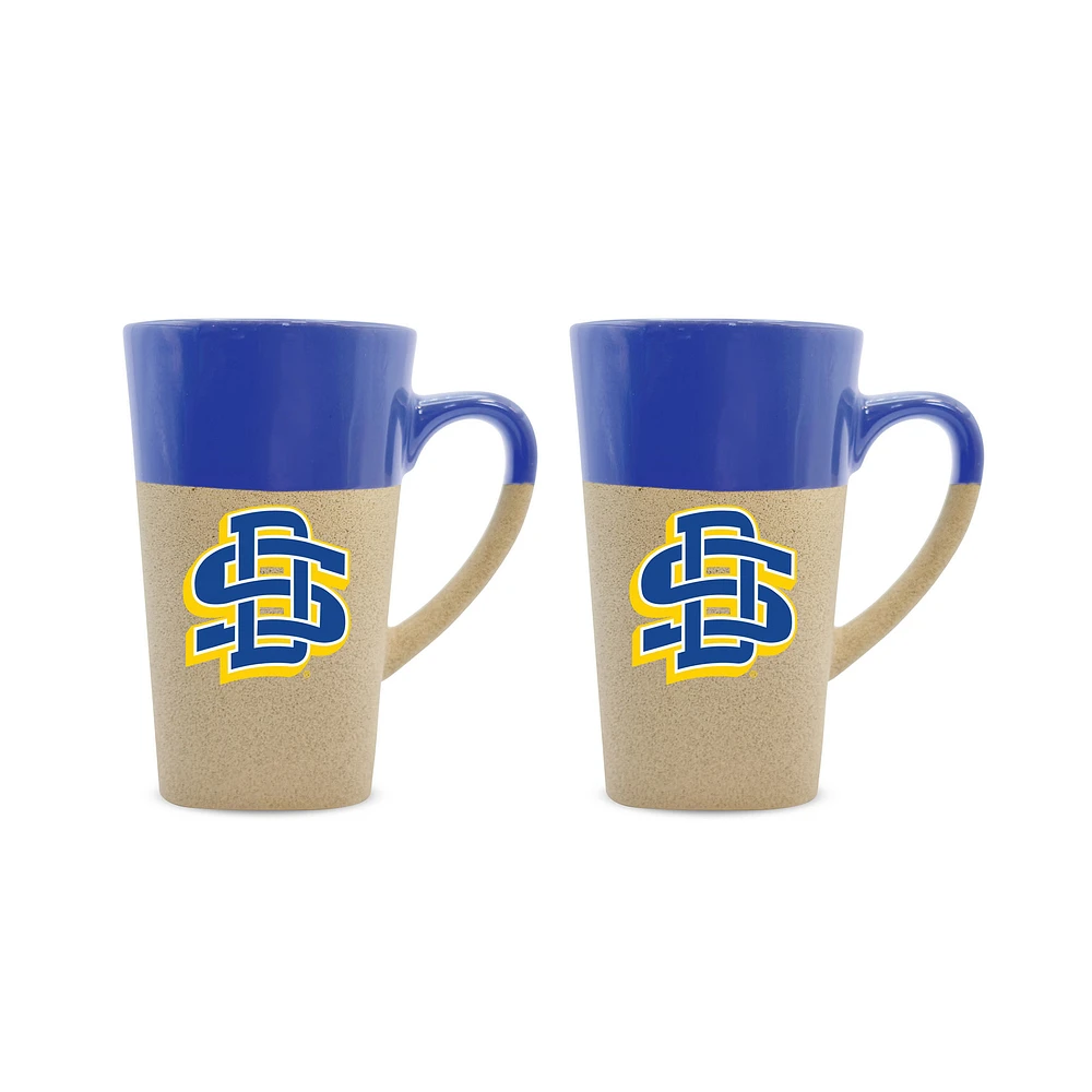 South Dakota State Jackrabbits 16oz. Two-Pack Ceramic Mug Set