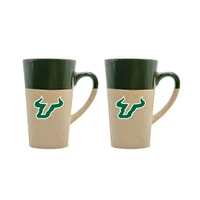 South Florida Bulls 16oz. Two-Pack Ceramic Mug Set