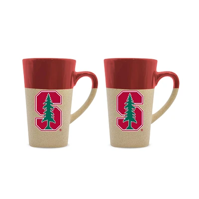 Stanford Cardinal 16oz. Two-Pack Ceramic Mug Set