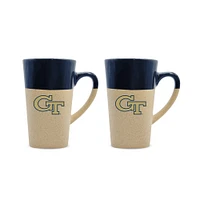 Georgia Tech Yellow Jackets 16oz. Two-Pack Ceramic Mug Set
