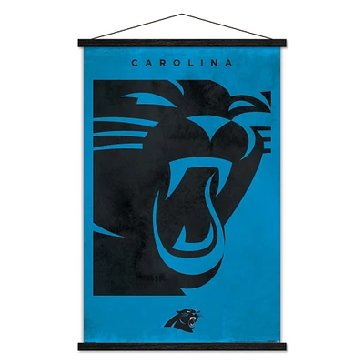 Carolina Panthers 24" x 35" Poster with Magnetic Frame