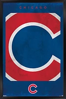 Chicago Cubs 24" x 36" Framed Poster
