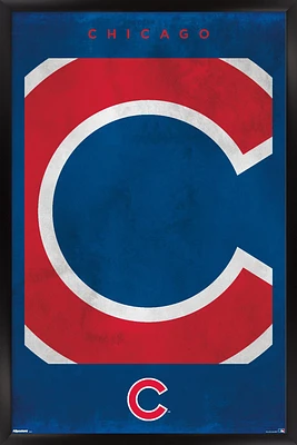 Chicago Cubs 24" x 36" Framed Poster