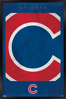 Chicago Cubs 24" x 36" Framed Poster
