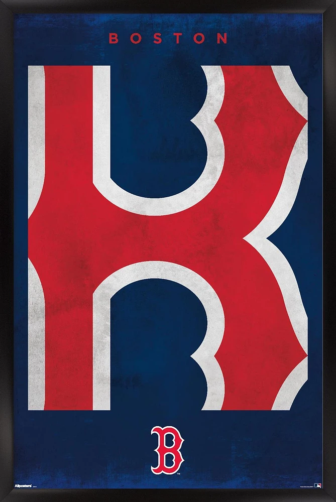 Boston Red Sox 24" x 36" Framed Poster