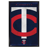 Minnesota Twins 24" x 36" Framed Poster