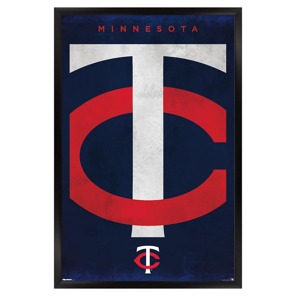 Minnesota Twins 24" x 36" Framed Poster