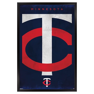 Minnesota Twins 24" x 36" Framed Poster