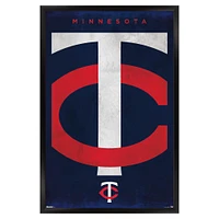 Minnesota Twins 24" x 36" Framed Poster
