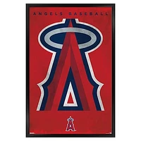 Los Angeles Angels 24" x 36" Framed Poster