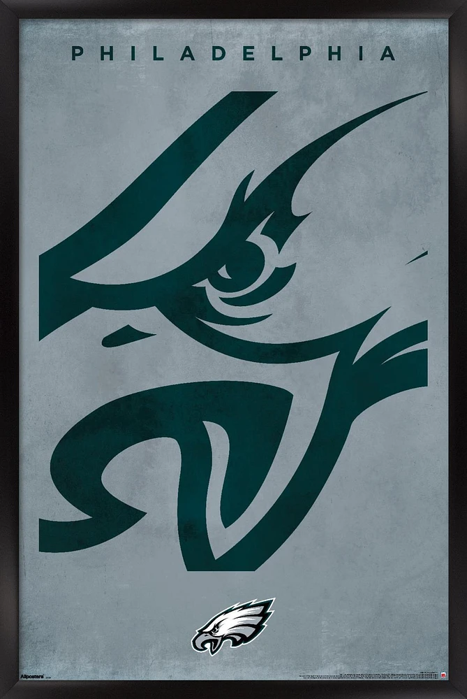 Philadelphia Eagles 24" x 36" Framed Poster