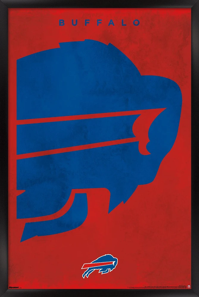 Buffalo Bills 24" x 36" Framed Poster