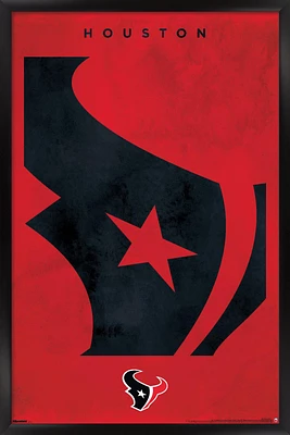 Houston Texans 24" x 36" Framed Poster