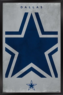 Dallas Cowboys 24" x 36" Framed Poster