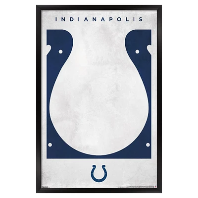 Indianapolis Colts 24" x 36" Framed Poster