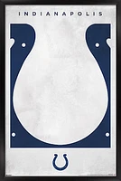 Indianapolis Colts 24" x 36" Framed Poster