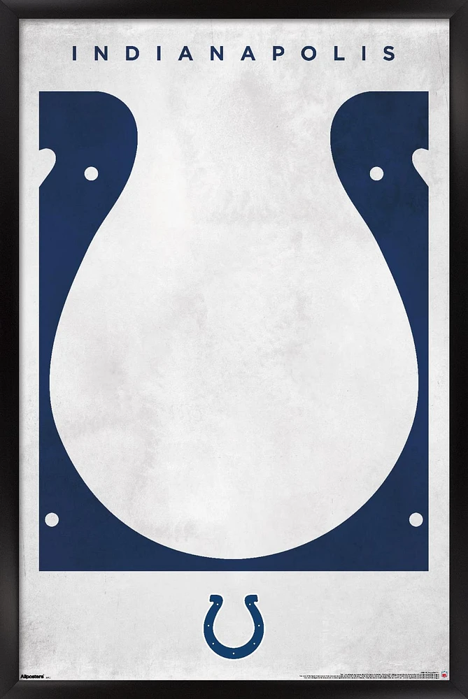 Indianapolis Colts 24" x 36" Framed Poster