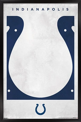 Indianapolis Colts 24" x 36" Framed Poster