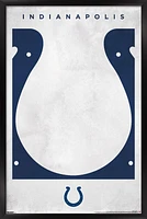 Indianapolis Colts 24" x 36" Framed Poster