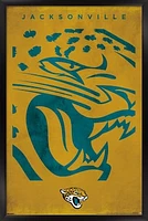 Jacksonville Jaguars 24" x 36" Framed Poster