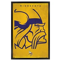 Minnesota Vikings 24" x 36" Framed Poster