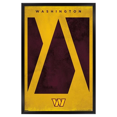 Washington Commanders 24" x 36" Framed Poster