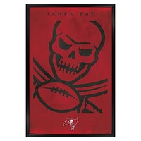 Tampa Bay Buccaneers 24" x 36" Framed Poster