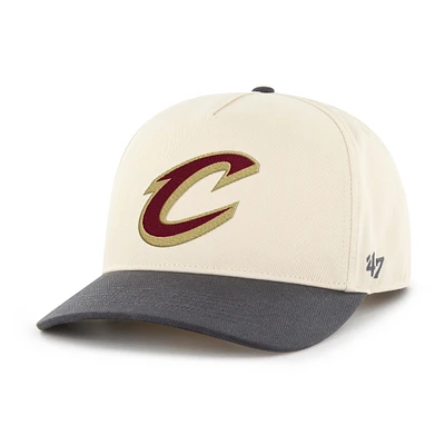 Men's '47 Cream/Navy Cleveland Cavaliers Roscoe Hitch Adjustable Hat
