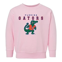 Toddler Chad & Jake Pink Florida Gators Varsity Design Pullover Sweatshirt