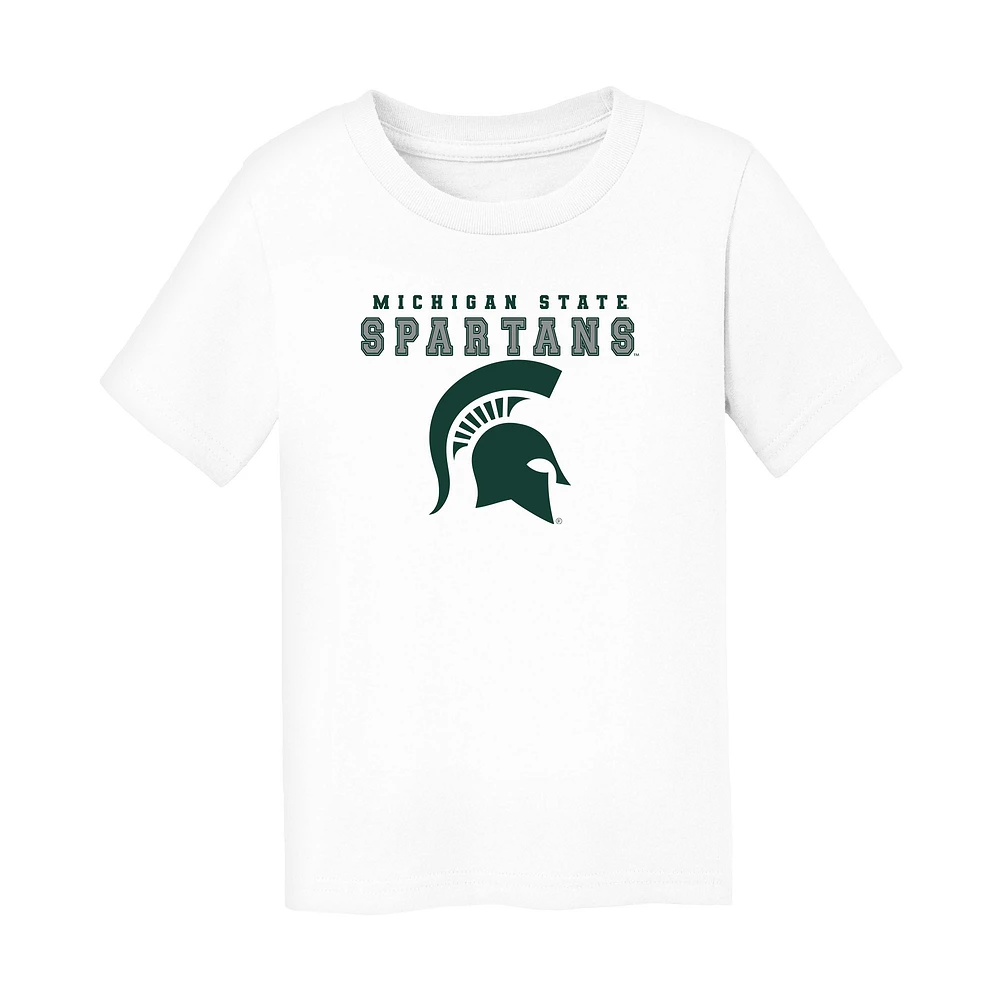 Infant Chad & Jake White Michigan State Spartans Varsity Design T-Shirt